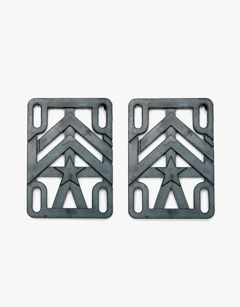 Mini Logo Rigid 1/4" Riser Pads