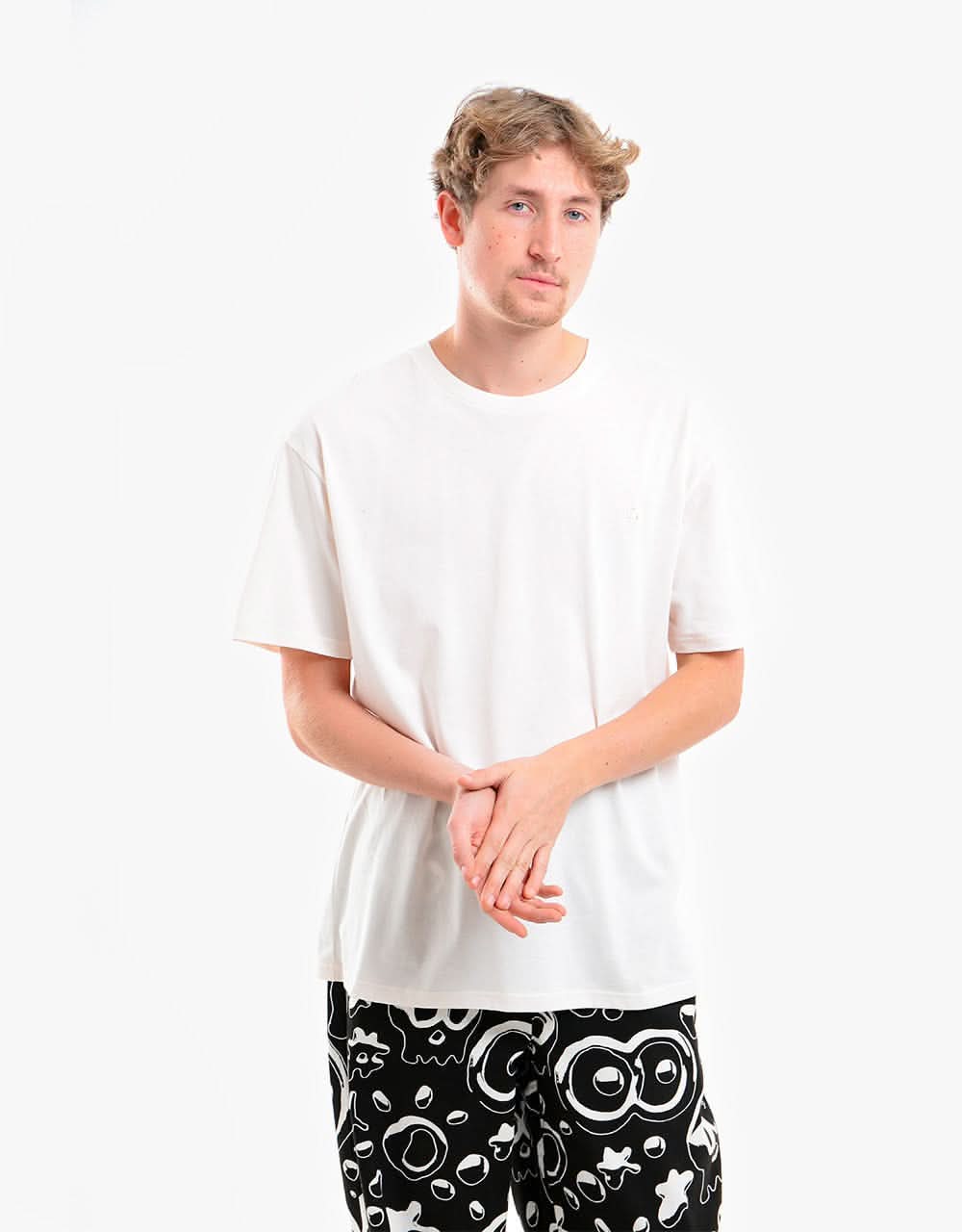 Route One Organic T-Shirt 3-Pack - Raw/Garnet/Forest Green