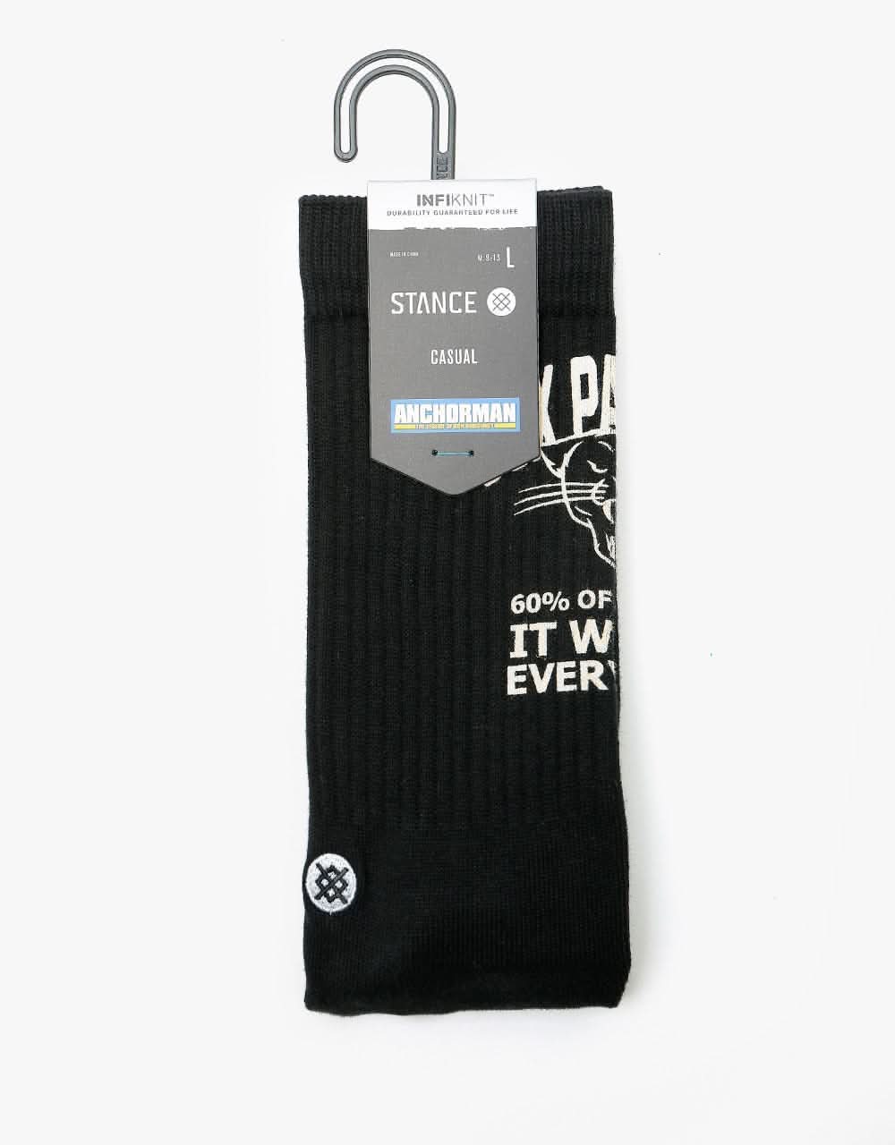 Stance x Anchorman By Odean Crew Socks - Black