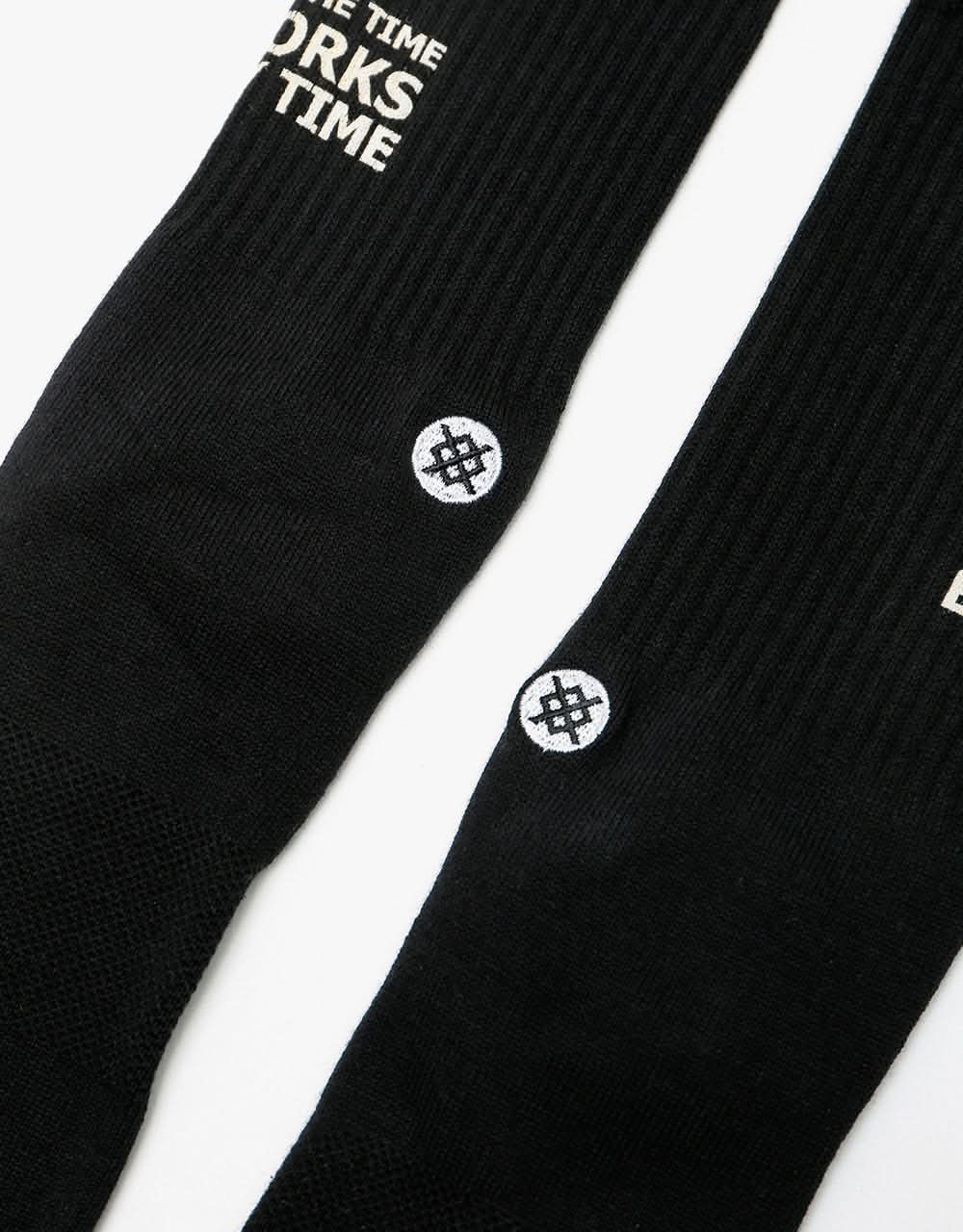 Stance x Anchorman By Odean Crew Socks - Black