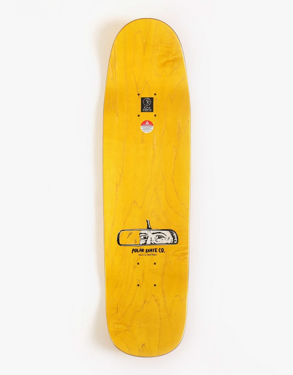 Polar 'Oski' Rozenberg Drivers License Skateboard Deck - P9 Shape 8.625"