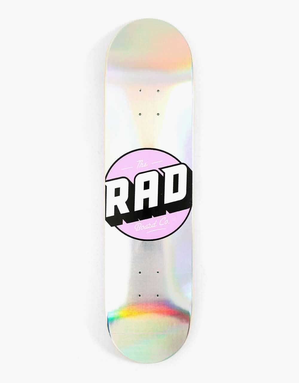 Rad Solid Logo Skateboard Deck - 8"