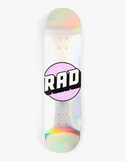 Rad Solid Logo Skateboard Deck - 8"