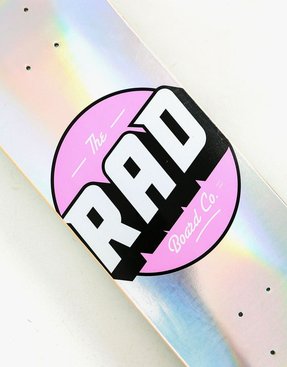 Rad Solid Logo Skateboard Deck - 8"