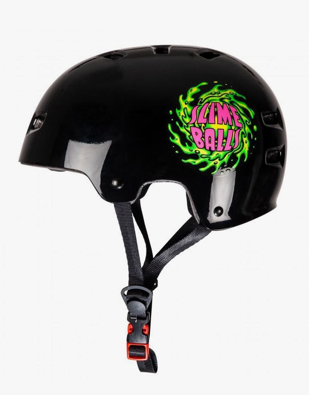 Bullet x Slime Balls Logo Junior Helmet - Gloss Black