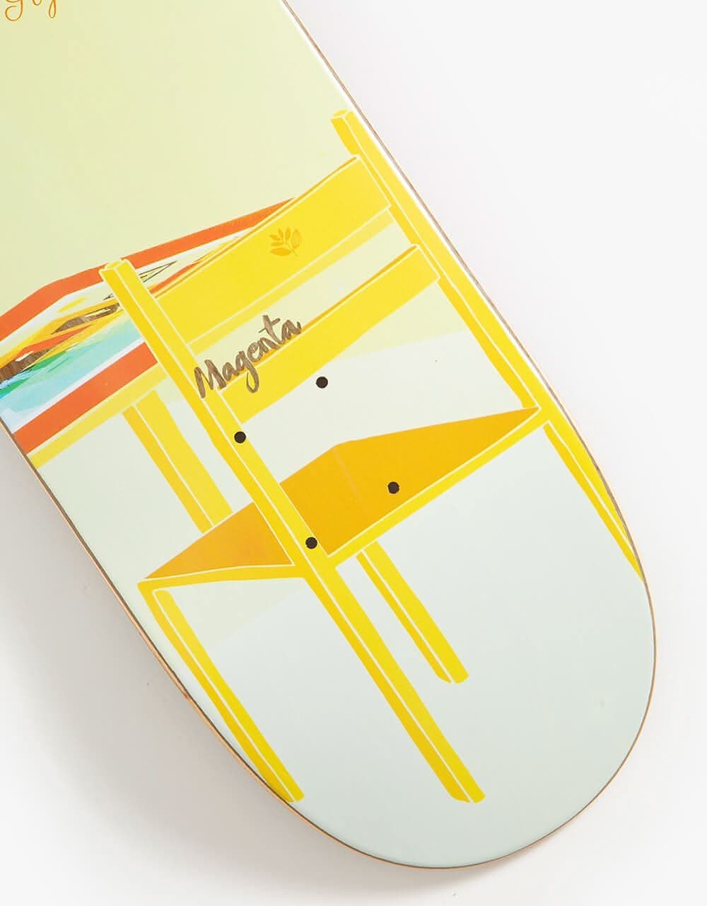 Magenta Panday Sleep Skateboard Deck