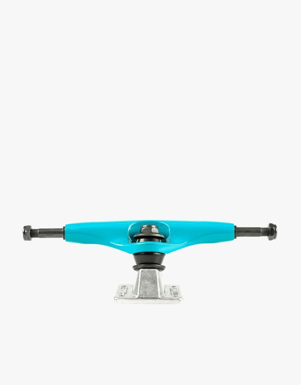 Tensor Alloys 5.25 Skateboard Trucks - Aqua/Raw (Pair)