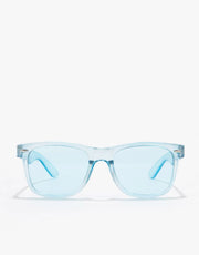 Route One Wayfarer Sunglasses - Clear Blue