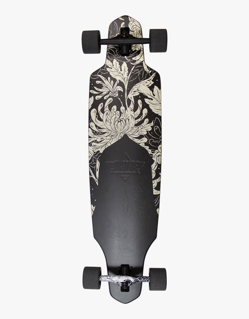 Dusters Channel Blooming Drop Through Longboard - 38" x 9.375"