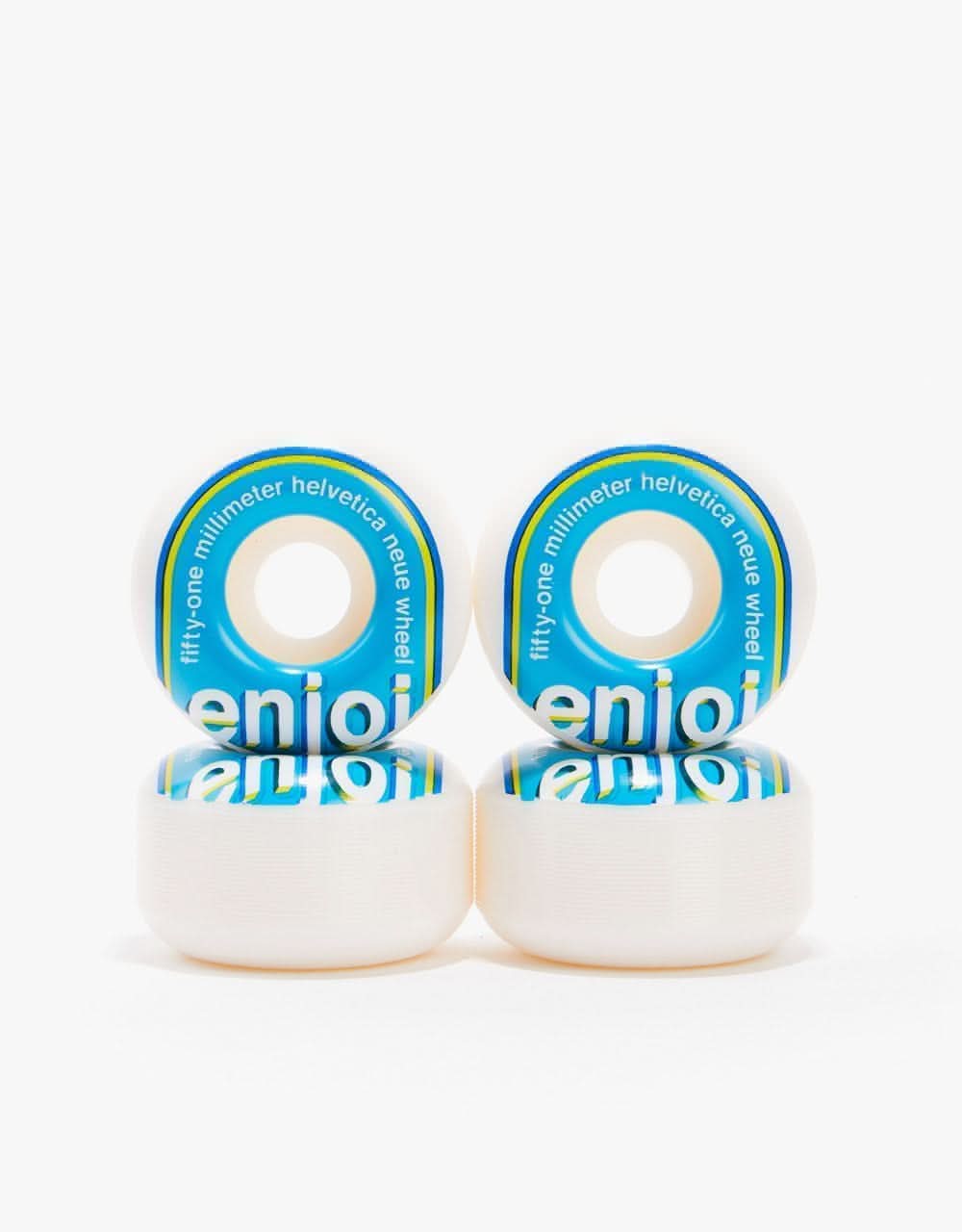 Enjoi Helvetica Neue 99a Skateboard Wheel - 51mm
