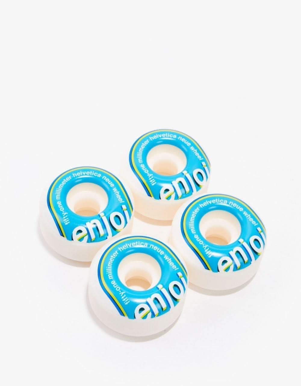 Enjoi Helvetica Neue 99a Skateboard Wheel - 51mm