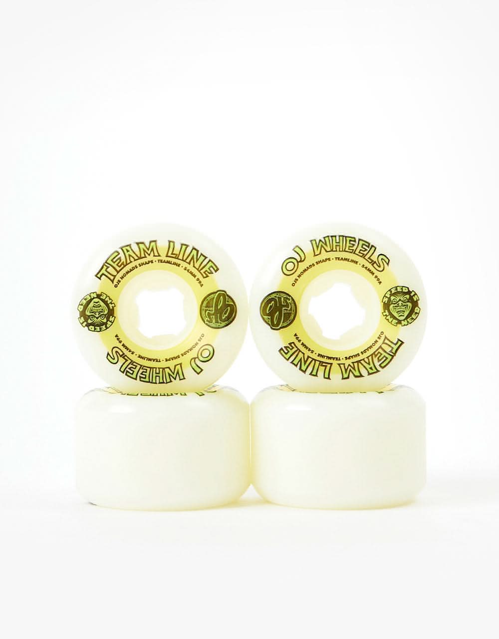 OJ Team Line Hardline 99a Skateboard Wheel - 54mm