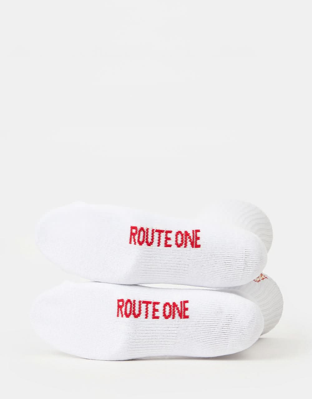 Route One Lucky Cat Crew Socks - White