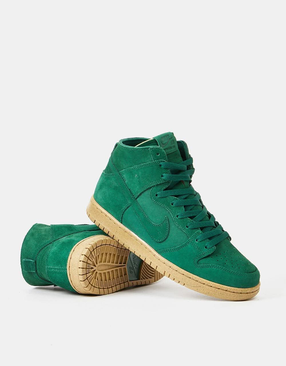 Nike SB Dunk High Pro Decon Skate Shoes - Gorge Green/Gorge Green