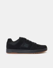 DC Manteca 4 Skate Shoes - Black/Black/Gum