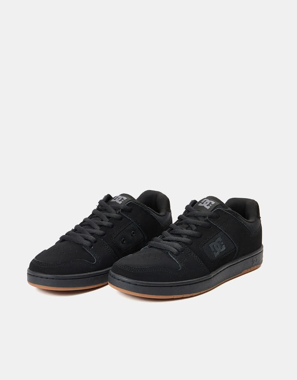 DC Manteca 4 Skate Shoes - Black/Black/Gum