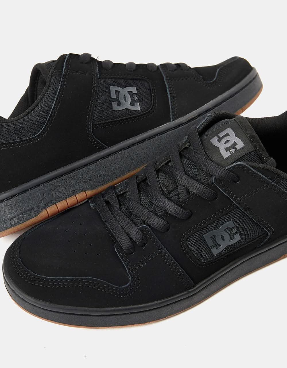 DC Manteca 4 Skate Shoes - Black/Black/Gum