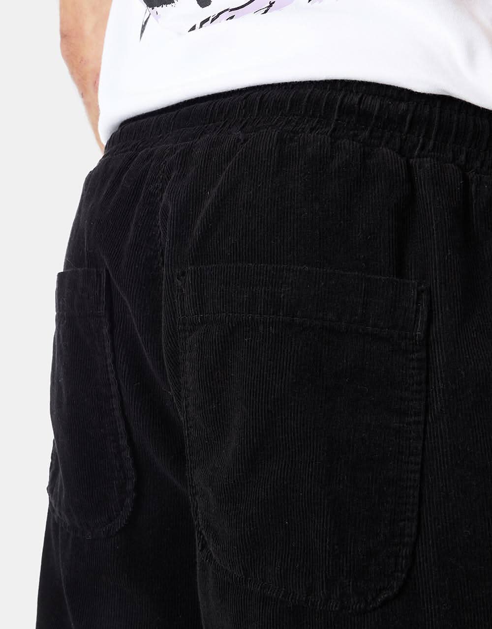Route One Cord Volley Shorts - Black
