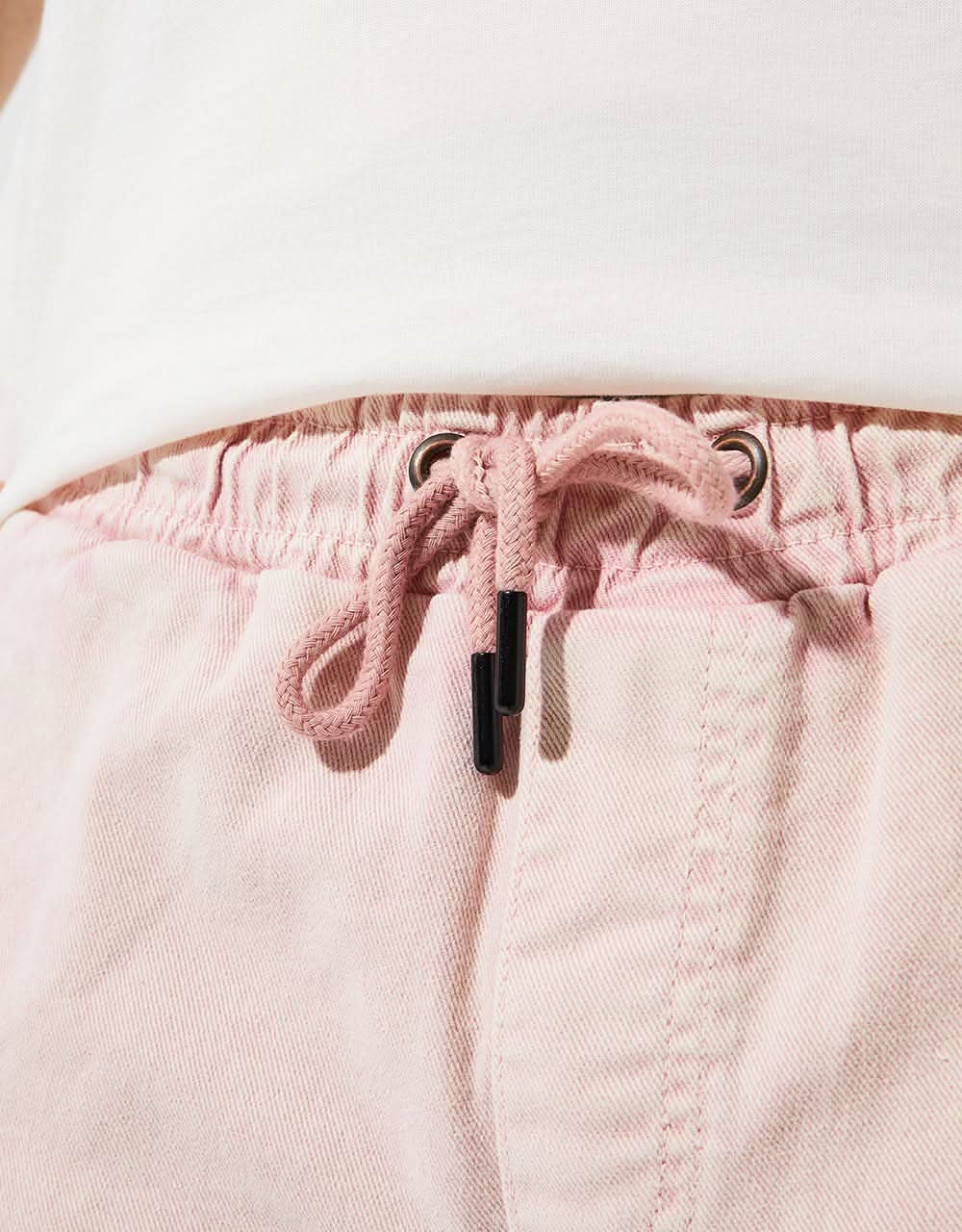 Route One Strike Wash Volley Shorts - Vintage Pink