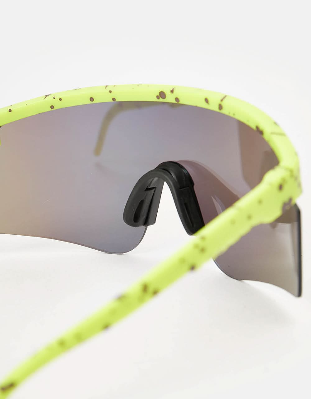 Route One Eastbound Sunglasses - Yellow/Blue Mirror