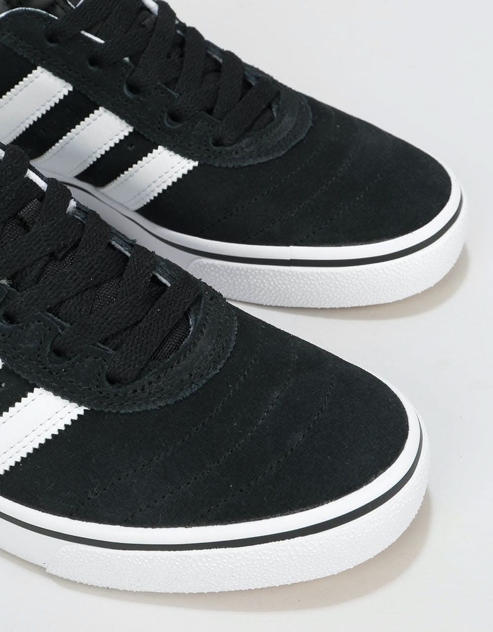 Adidas Busenitz Vulc Skate Shoes - Black/Running White/Black