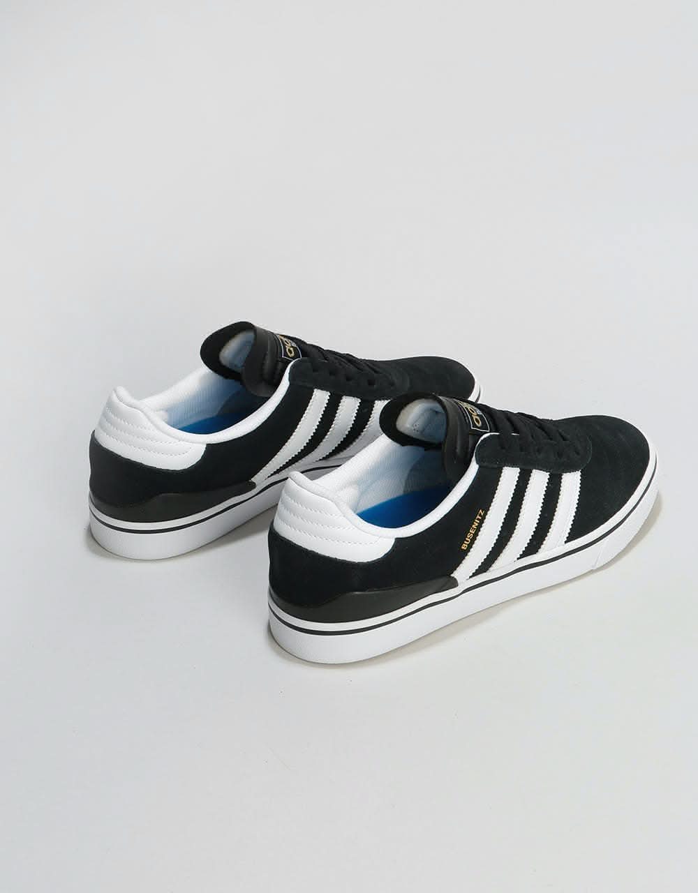 Adidas Busenitz Vulc Skate Shoes - Black/Running White/Black